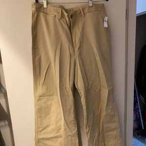 NWT Gap Khaki High Rise, Wide Leg Crop Size 18